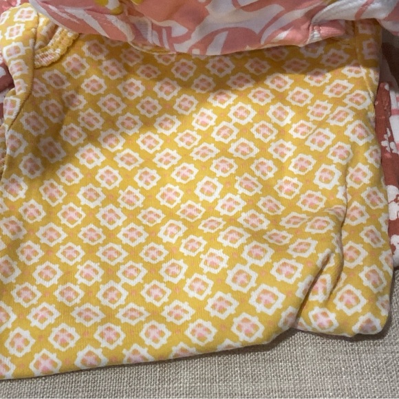 Baby Carter's 5-Pack Short-Sleeve Floral Stripe Heart Dots Bodysuits - Picture 3 of 12